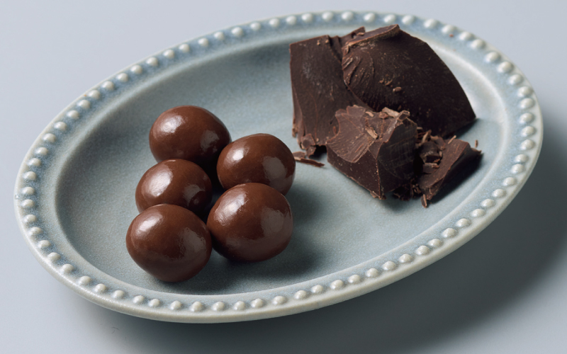 お米とクーベルチュールのマリアージュ　おこめショコラ